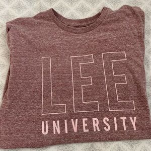 Lee university t shirt